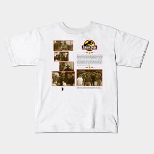 Jurassic Park Synopsis Design Kids T-Shirt